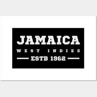 Jamaica Estb 1962 West Indies Posters and Art